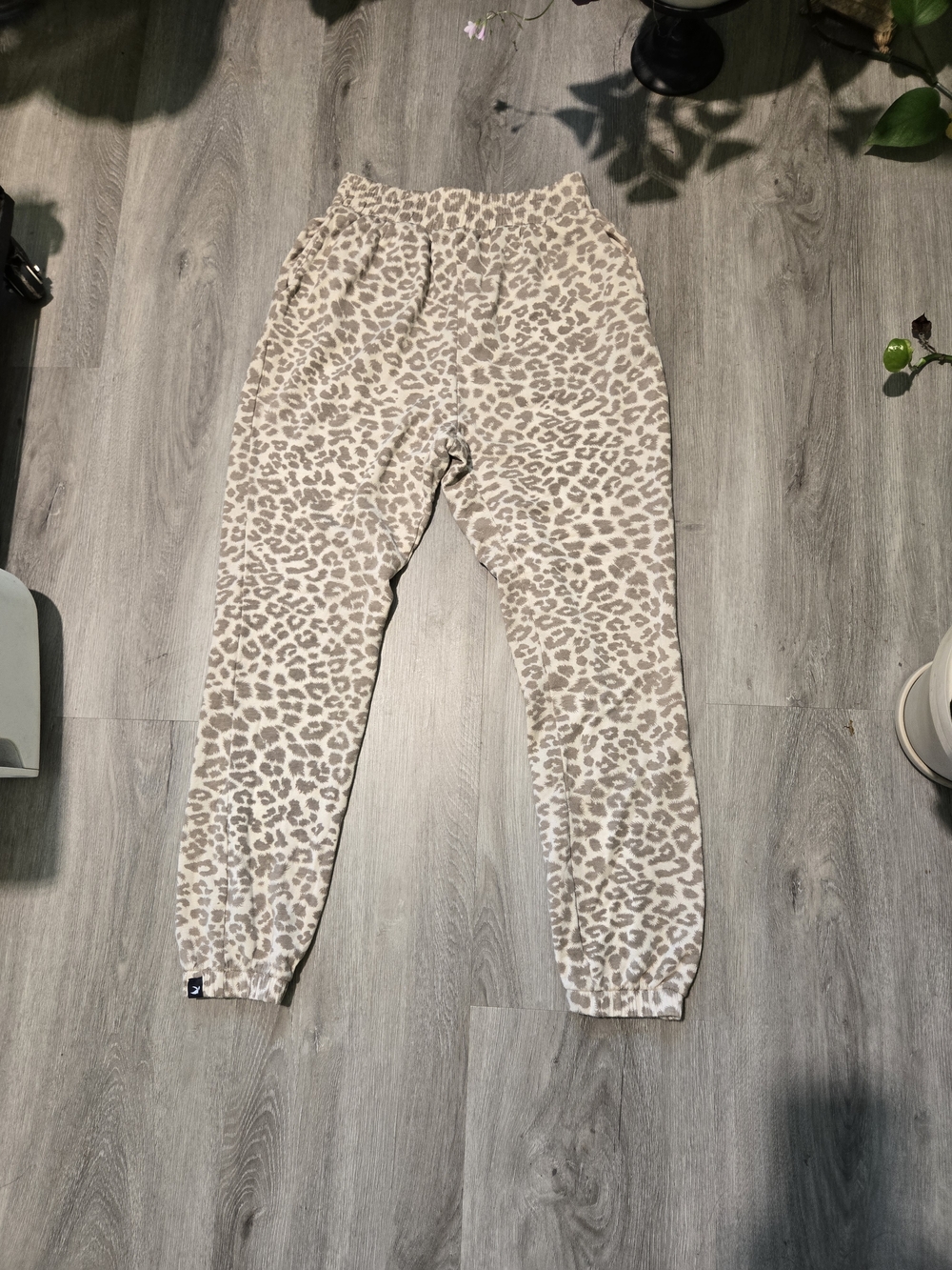 Glyder Neutral Leopard Print Joggers
